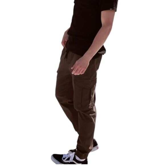 RSQ Men Jogger Pants Hunter Green Olive Size Small 30 - Picture 3 of 8